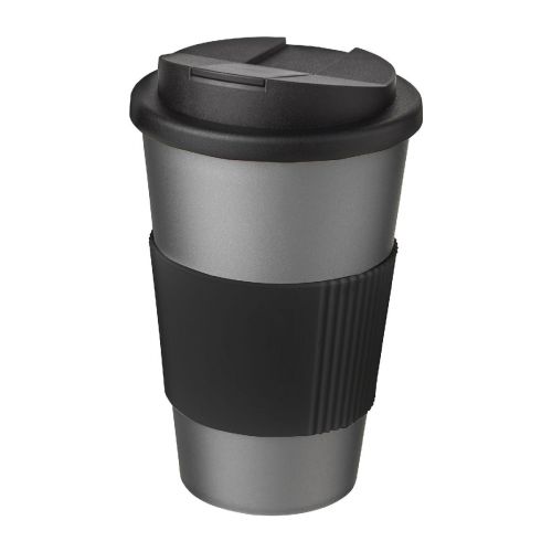 -Americano® 350 ml tumbler with grip & spill-proof lid