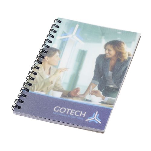 -Desk-Mate® spiral A6 notebook PP cover