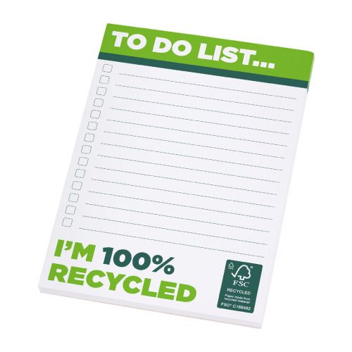 A6 -Desk-Mate® A5 recycled notepad
