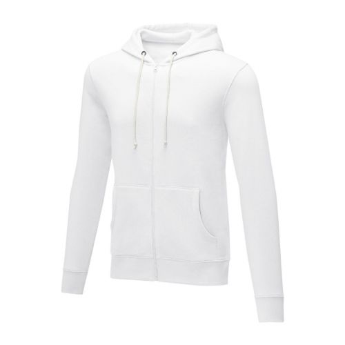 THERON -Ruby men’s organic recycled full zip hoodie