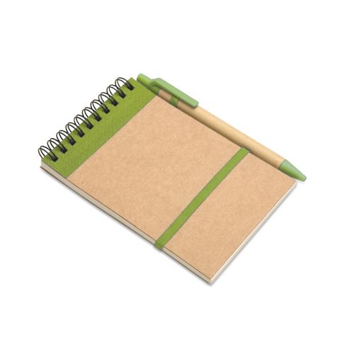 SONORA - A6 recycled notepad with pen