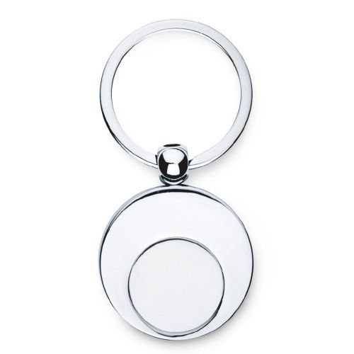 EURING - Metal key ring with token
