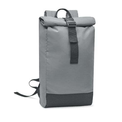BRIGHT ROLLPACK - Reflective rolltop backpack