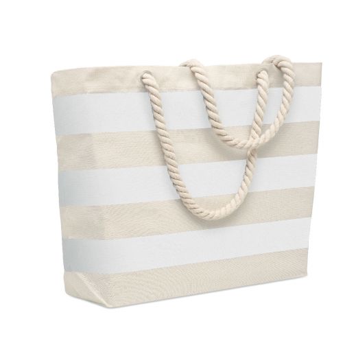 HEAVEN STRIPE - Cotton beach bag 220 gr/m²