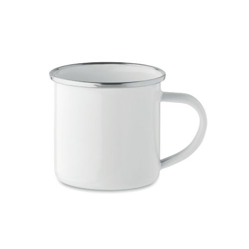 PLATEADO S - Enamel sublimation mug 200ml