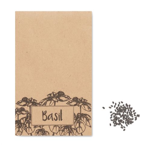 BASILOP - Basil seeds in craft envelope