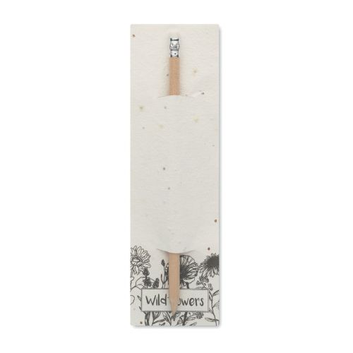PENSEED - Natural pencil in seeded pouch