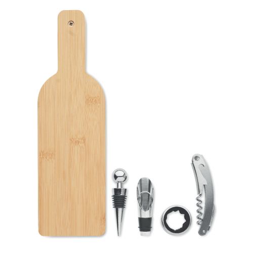 VINOVAULT SET - Bottle shaped wine set