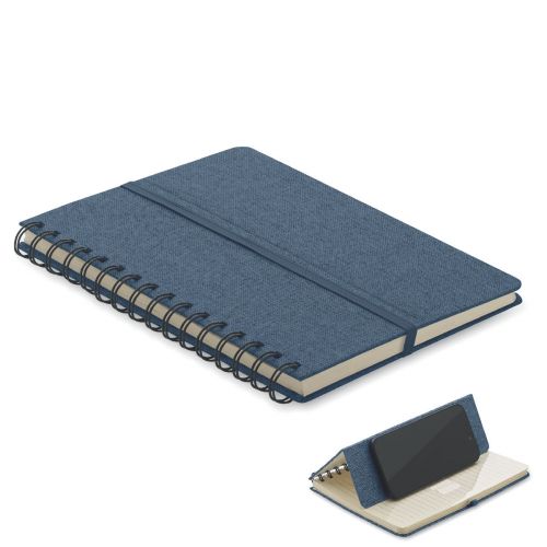 STRATA - A5 notebook with phone holder
