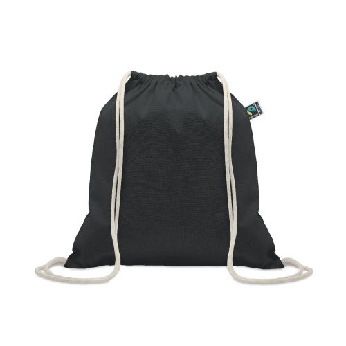 OSOLE DRAW COLOUR - Drawstring bag fairtrade 180gr