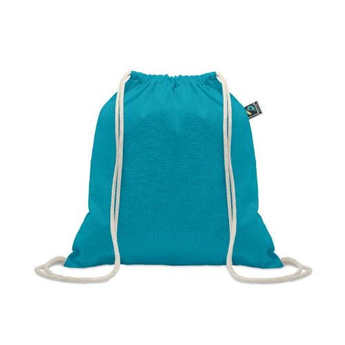 OSOLE DRAW COLOUR - Drawstring bag fairtrade 180gr