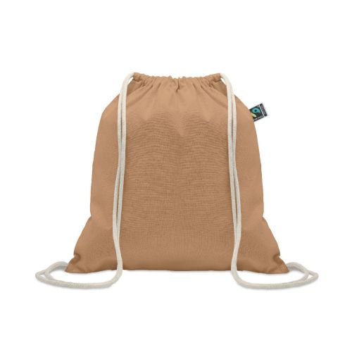 OSOLE DRAW COLOUR - Drawstring bag fairtrade 180gr