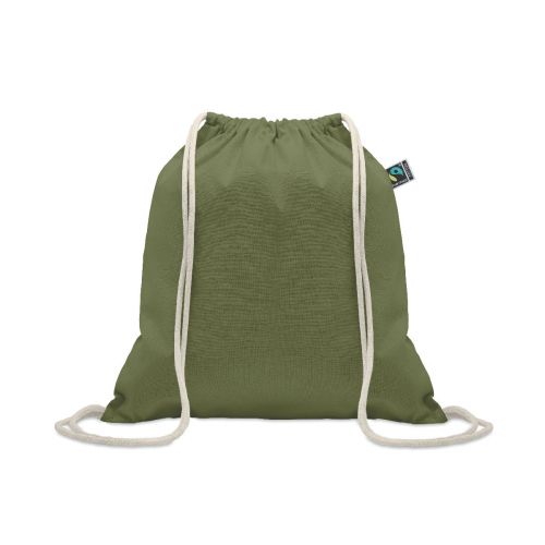 OSOLE DRAW COLOUR - Drawstring bag fairtrade 180gr