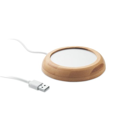MUGLET - Bamboo mug warmer with usb