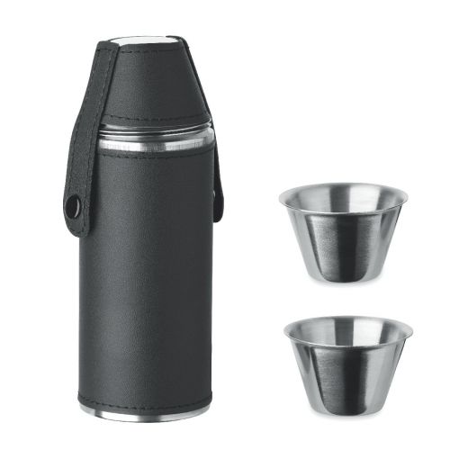 COCOON - Hip flask with shot cups