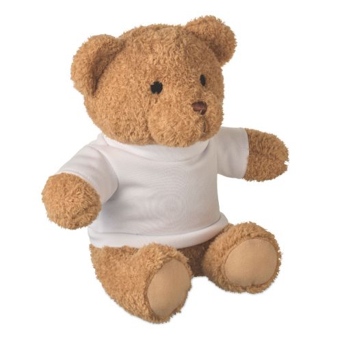 JACKIE - Teddy bear with t-shirt 23 cm