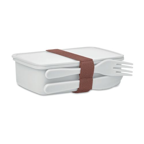 SUNDAY - Lunch box with cutlery