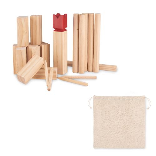 KING - Pinewood outdoor throwing game