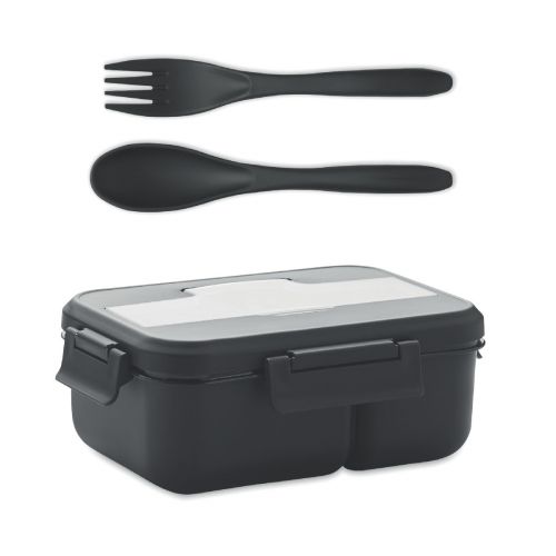 MAKAN - Lunch box with cutlery in pp