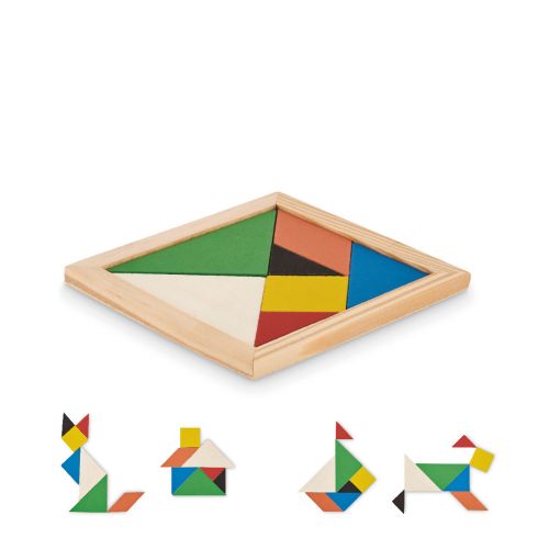 TANGRAM - Puzzle in wood