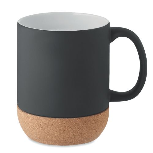 MATT - Ceramic cork mug 300 ml