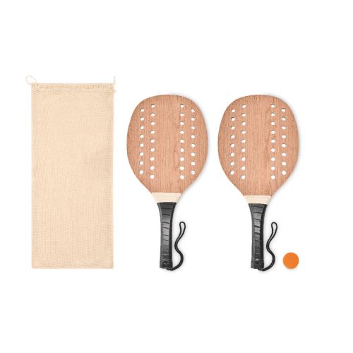 PALAS - Rosewood beach tennis set