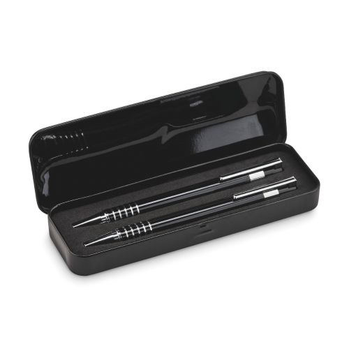 ALUCOLOR - Ball pen set in metal box