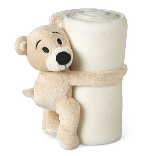 MANTA - Fleece blanket with bear