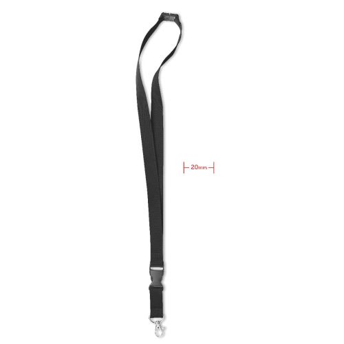 LANY - Ard hook and buckle 20 mm