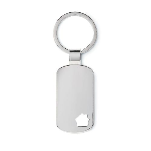 HOUSE KEY - Key ring with house detail