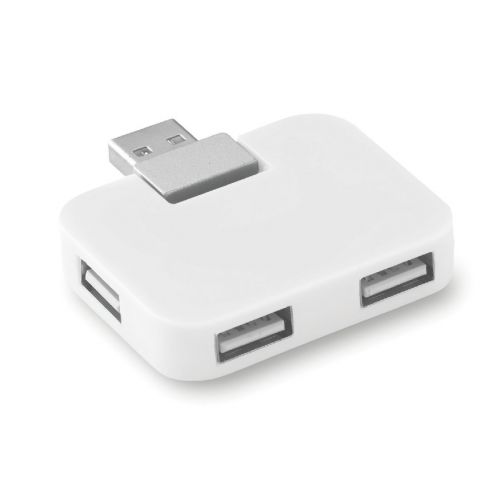 SQUARE - 4 port usb hub