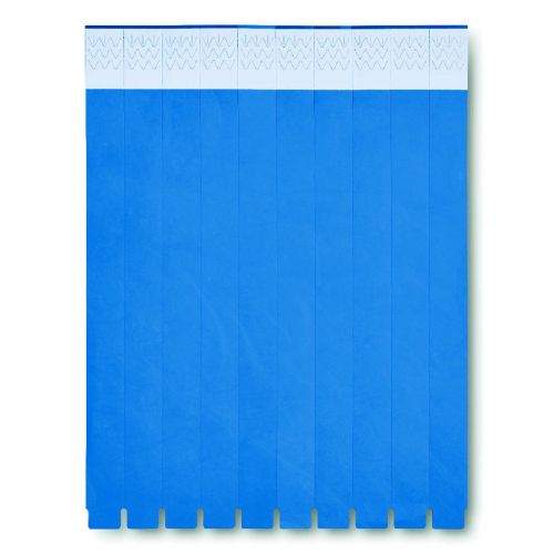 TYVEK - One sheet of 10 wristbands