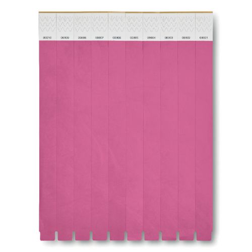TYVEK - One sheet of 10 wristbands