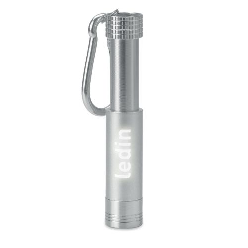 POP LIGHT - Aluminium/abs led key ring