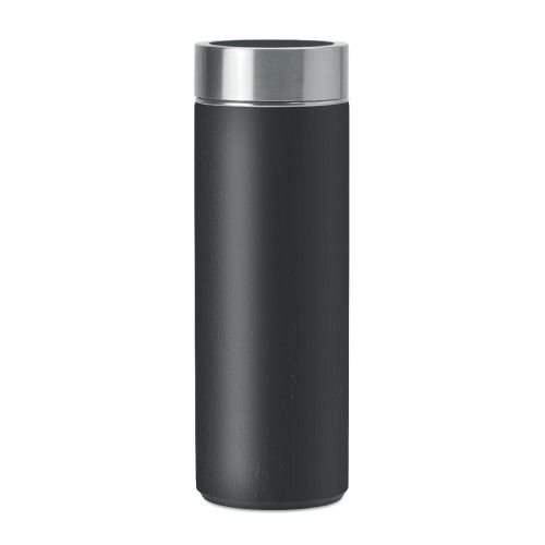 BATUMI - Double wall bamboo flask 400ml