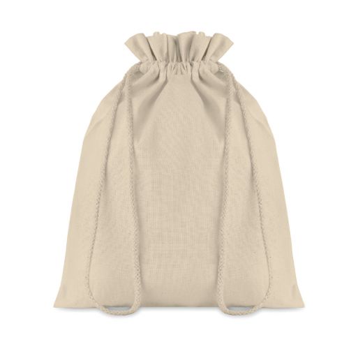 TASKE MEDIUM - Medium cotton draw cord bag