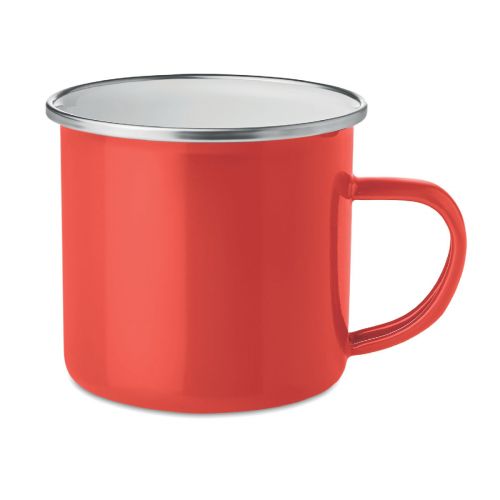 PLATEADO - Metal mug with enamel layer