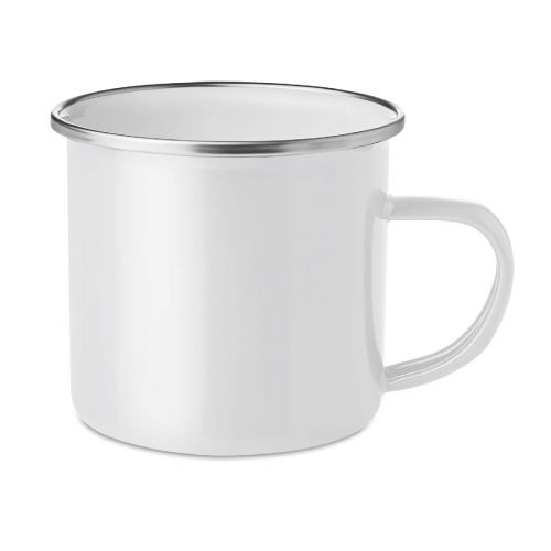 PLATEADO - Metal mug with enamel layer