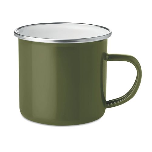PLATEADO - Metal mug with enamel layer