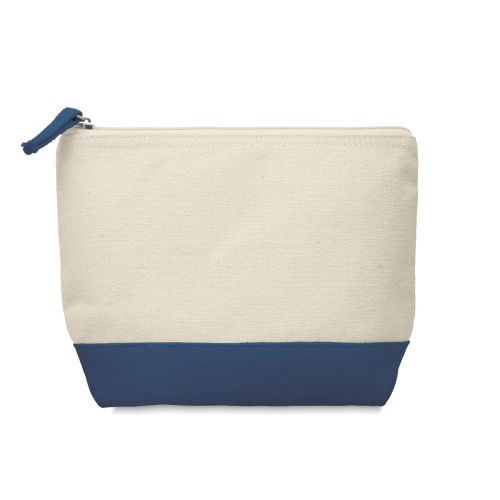 KLEUREN - Bicolour cotton cosmetic bag