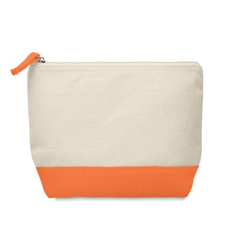 KLEUREN - Bicolour cotton cosmetic bag