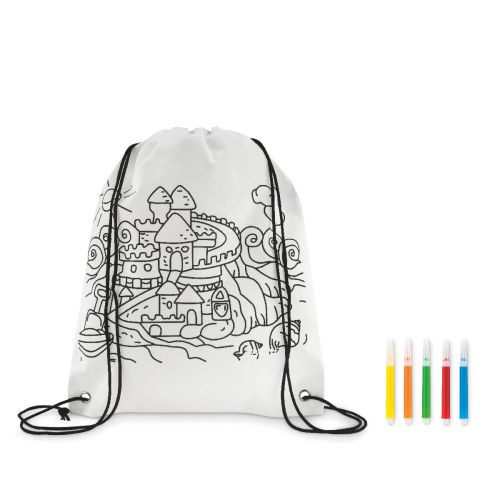 CARRYDRAW - Non woven kids bag with pens