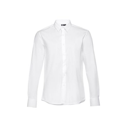 THC PARIS WH - Men's long-sleeved shirt. White