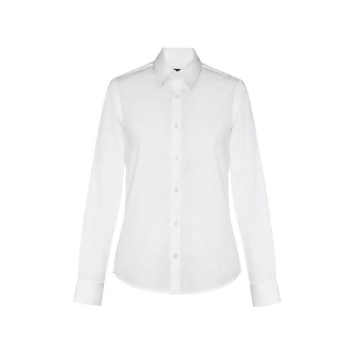 THC PARIS WOMEN WH - Women's long-sleeved shirt. White