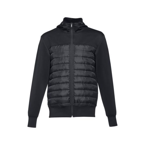 THC SKOPJE - Men's hooded jacket in 300T taffeta