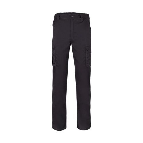 VL LUGH - Multi-pocket stretch trousers (240g/m²) in cotton (46%), EME (38%) and polyester (16%)