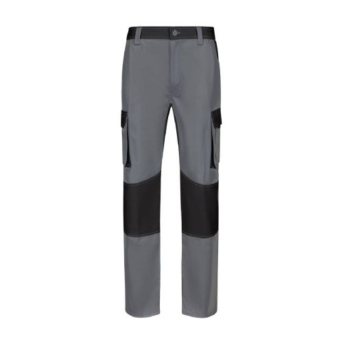 VL NJORD - Two-tone multi-pocket twill trousers (240 g/m²), in cotton (35%) and polyester (65%)