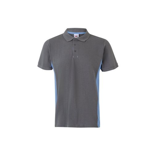 VL SUPAY - Two-tone piqué polo shirt (180g/m²), short sleeve, in cotton (60%) and polyester (40%)