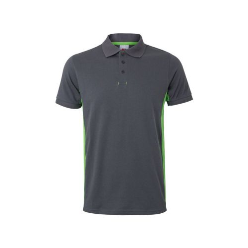 VL SUPAY - Two-tone piqué polo shirt (180g/m²), short sleeve, in cotton (60%) and polyester (40%)