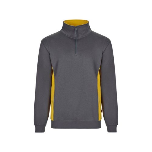 VL SVAROG - Two-tone terry sweatshirt (260g/m²), in polyester (65%) and cotton (35%)